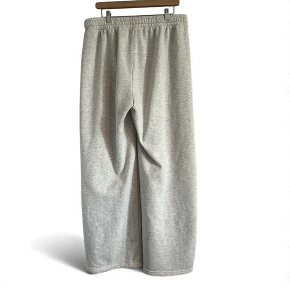 Harvard Gray Wide Leg Lounge Pants - Picture 3 of 4